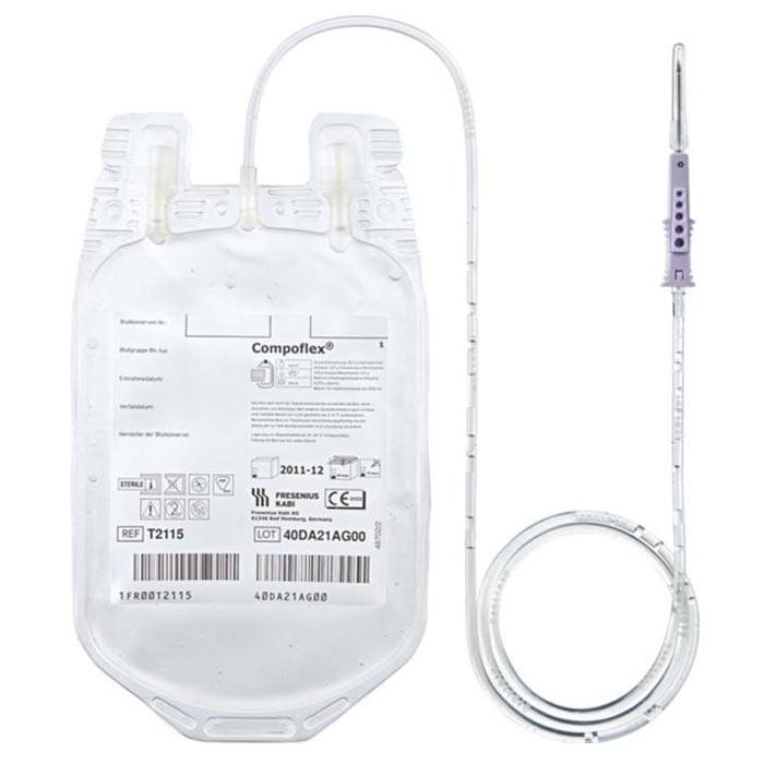 Fresenius Compoflex CPDA-1 500 ml-Einmalblutbeutel VE=40 Beutel