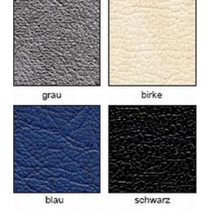 Halbrundrolle Kunstleder BLAU