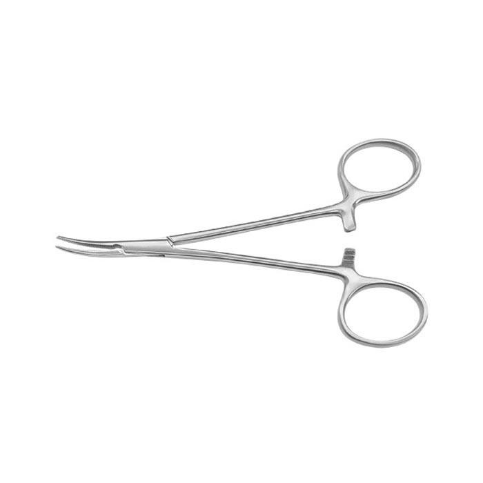 Halstead Mosquito Arterienklemme gebogen gerieft 12 cm 