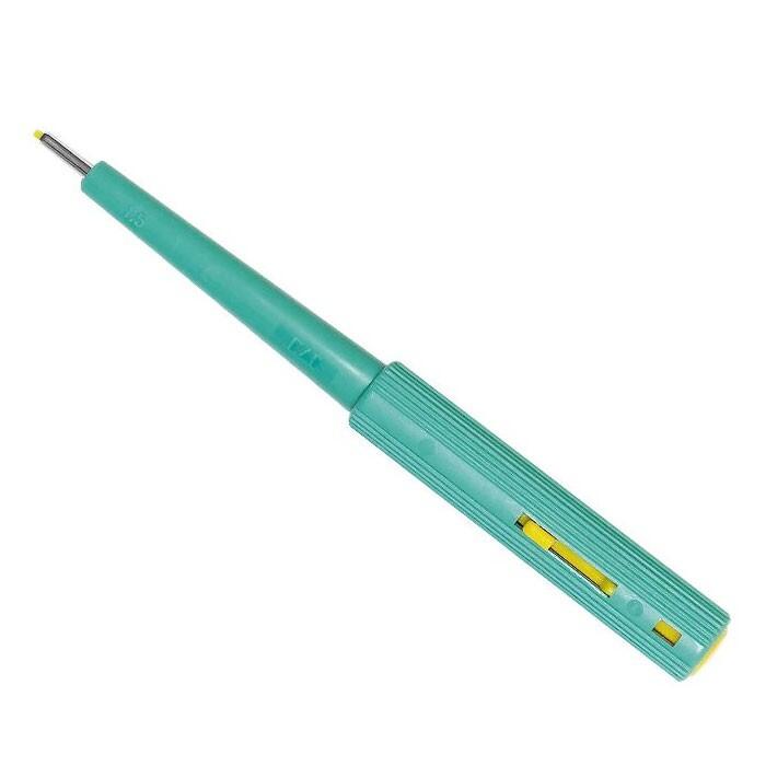 Kai Biopsiestanzen mit Entnahmehilfe 1,5 mm gelb