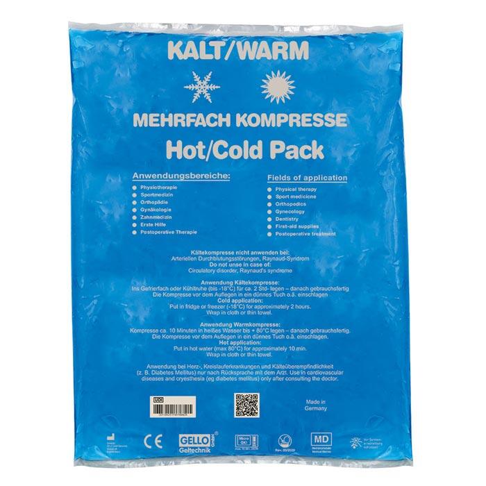 Kalt/Warm Kompresse blau 30 x 40 cm