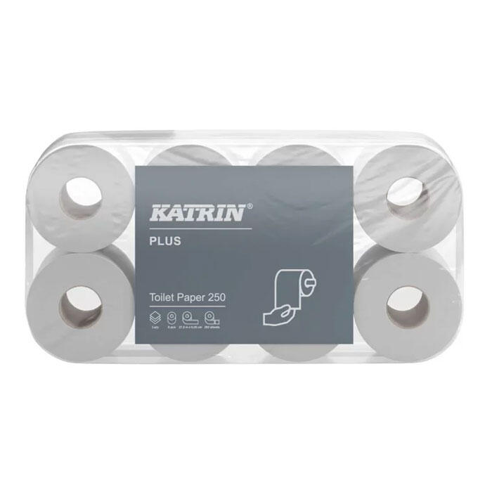 Katrin Plus Toilettenpapier 3-lagig hochweiss  