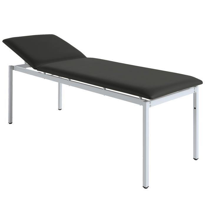 Liege ATTENDOS CLASSIC Breite 65 cm Polsterfarbe Schwarz