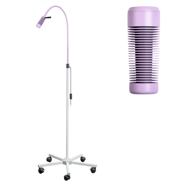 Luxamed LED Untersuchungsleuchte ZARTFLIEDER mit Handgriff 