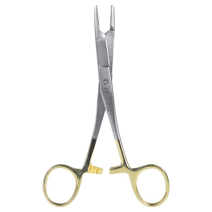 Nadelhalter nach Hegar-Ohlsen 14,5 cm mit Sperre und Schere  