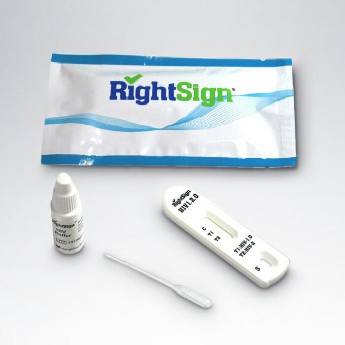 RightSign HIV 1.2.0 Schnelltest