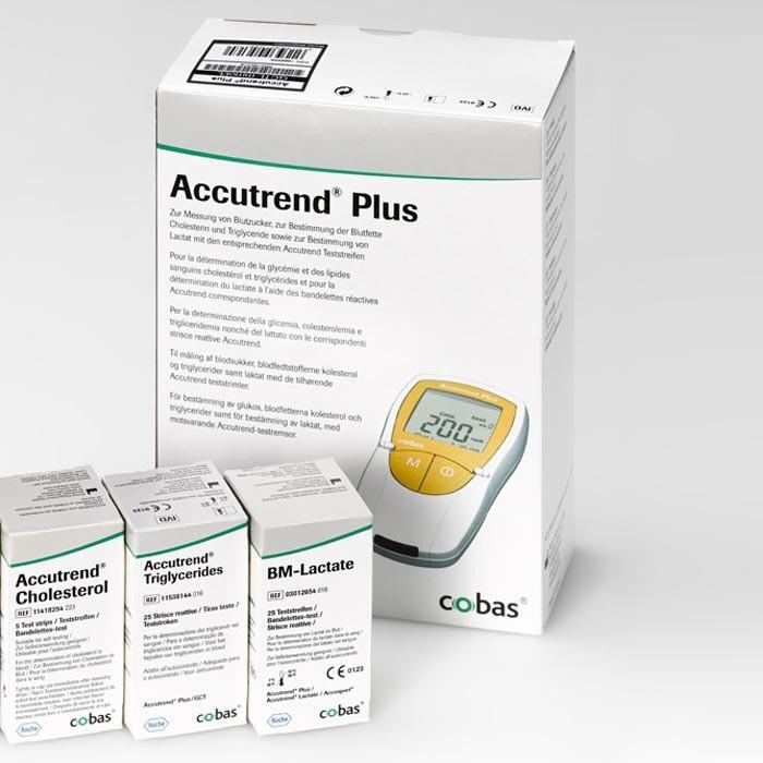 Roche Accutrend Plus Teststreifen   