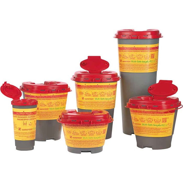 Sarstedt Kanlenabwurfbehlter Multi-Safe twin plus REC 