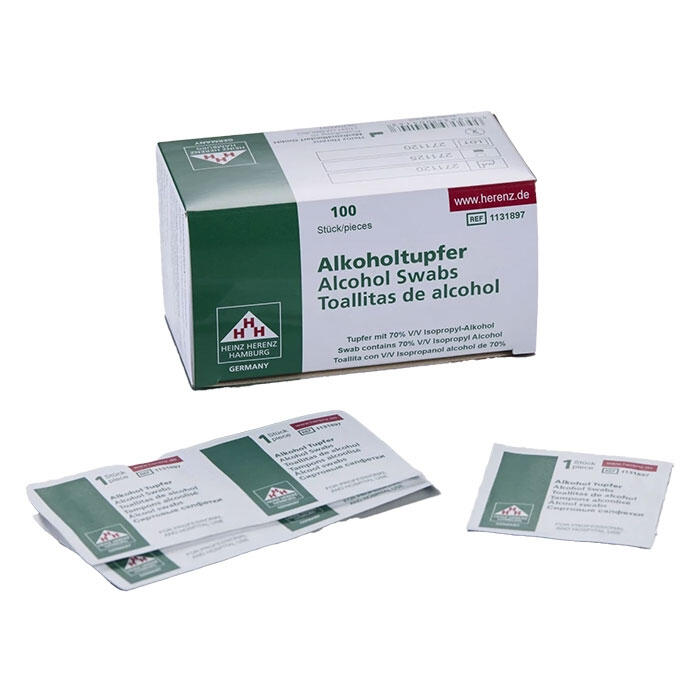 Standard Alkoholtupfer 70% Isopropanol