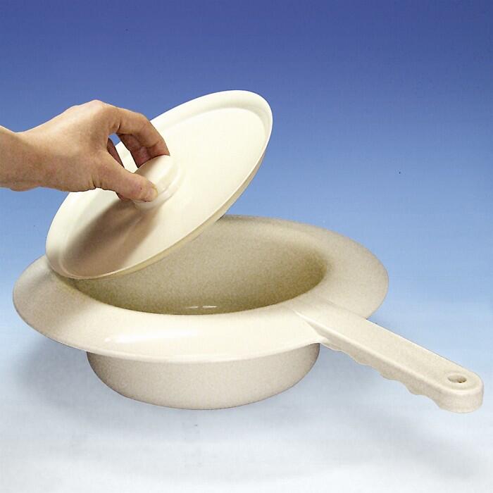 Steckbecken aus Kunststoff