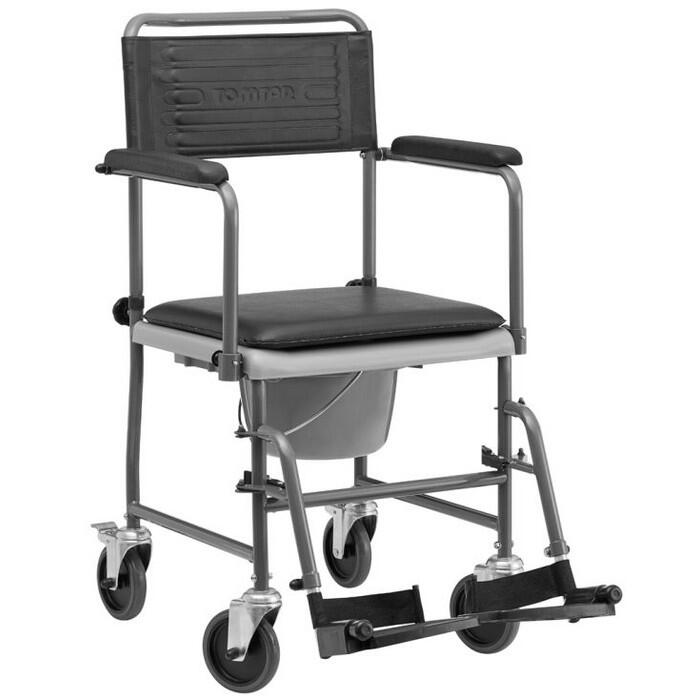 TOMTAR Toiletten-Rollstuhl TSU-2 