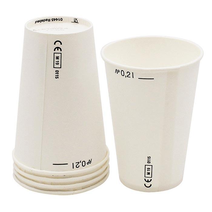 Trinkbecher aus Papier 200 ml  