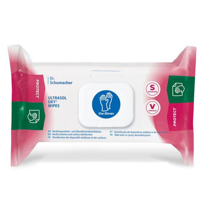 ULTRASOL OXY Wipes� (20 x 20 cm) gebrauchsfertgige Fl�chendesinfektion (108 T�cher)