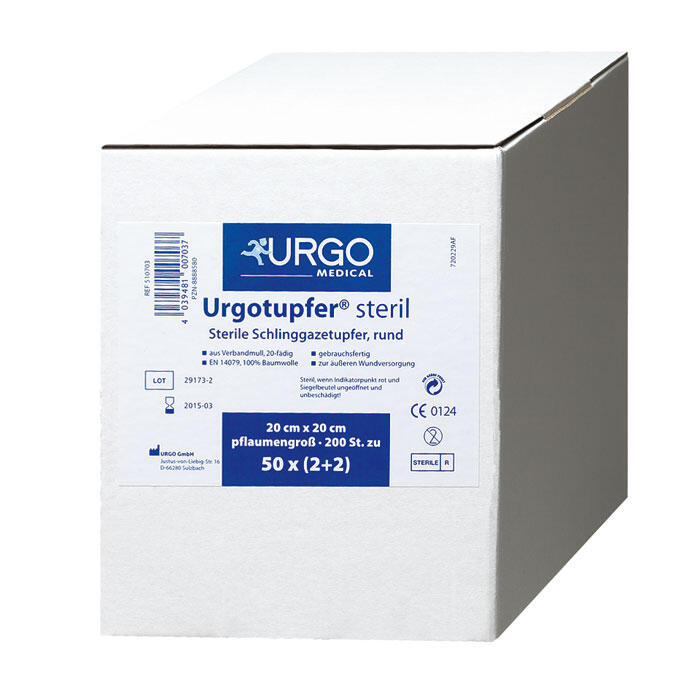 Urgotupfer steril pflaumengro�