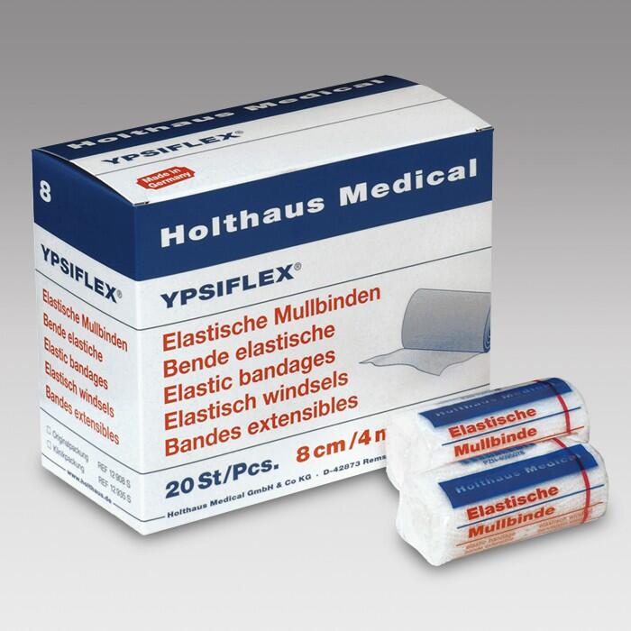 YPSIFLEX Elastische Mullbinde, wei