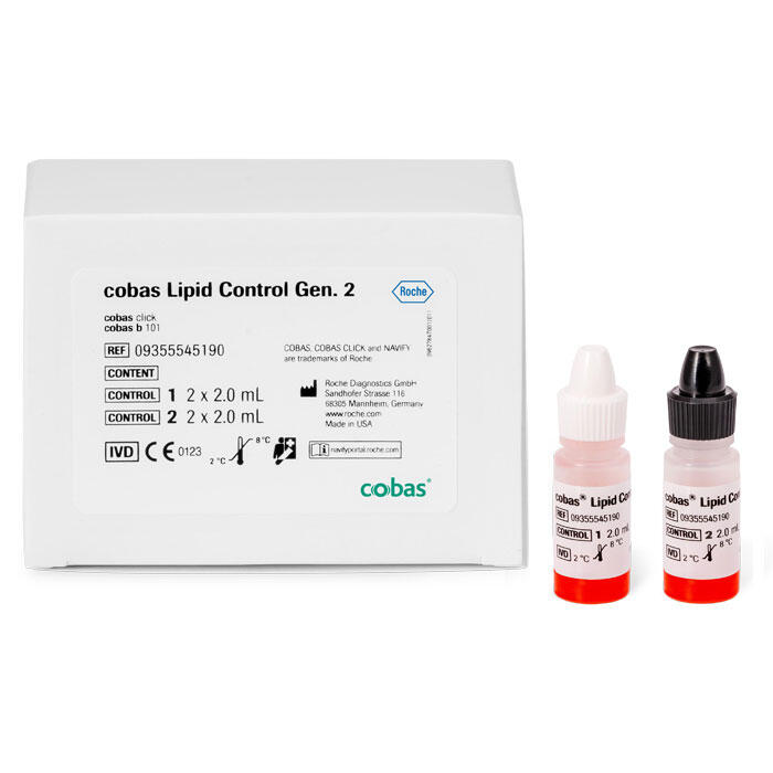 cobas click Lipid Kontrolle