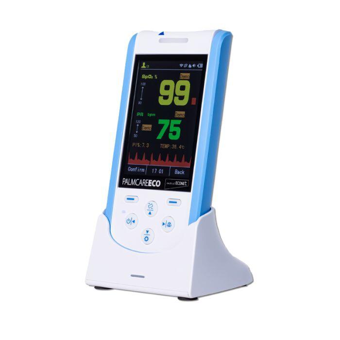 medical Econet PalmCare ECO Handpulsoximeter mit Thermometer