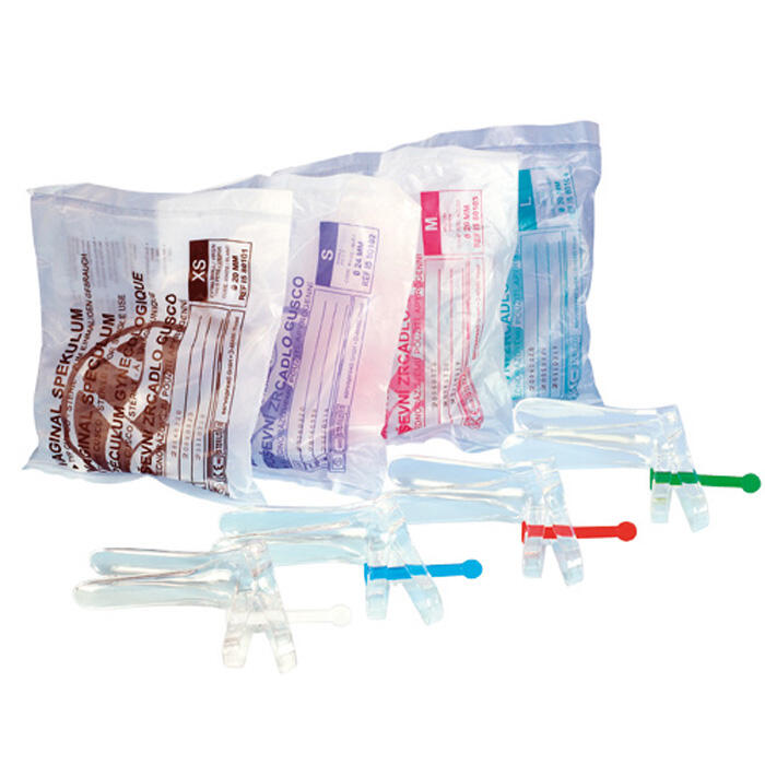 mediwareEinmal-Vaginal-Spekulum steril Gr. S  Blau