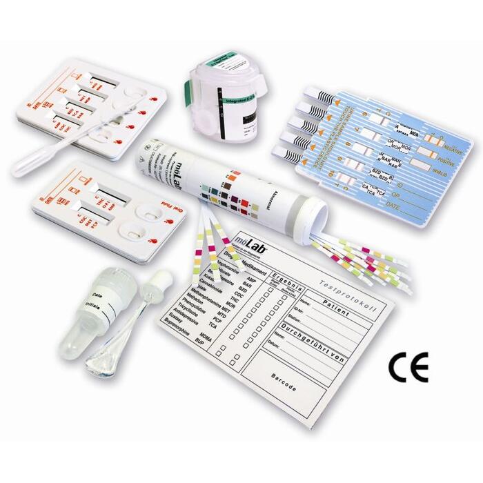 m�Lab Drogen Multi-Dip Test 6 Parameter