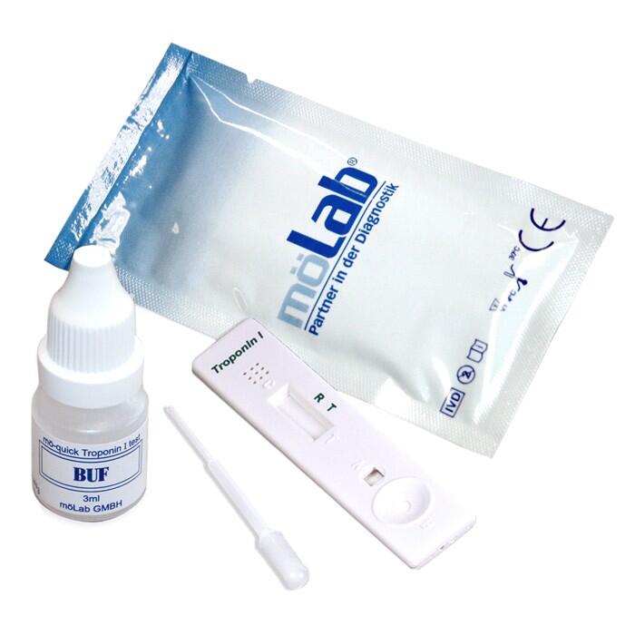 mLab Troponin I semi Kassettentest