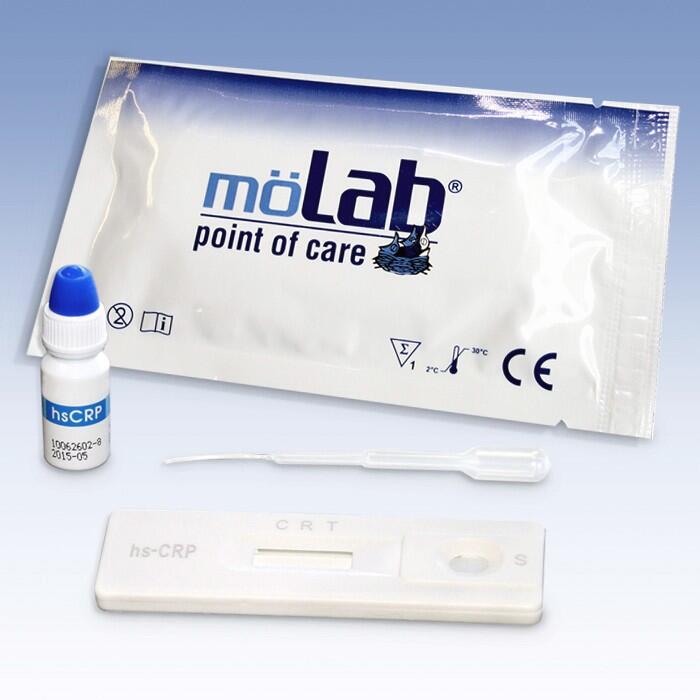 mLab hs-CRP semi (10 Testkassetten)