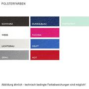 Rollhocker mit poliertem Aluminium Fukreuz 