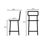 Barhocker Kane75 Mostred
