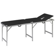 Auf diesem Bild sehen Sie das Slider-Produktbild zu AGA Koffermassagebank KF/C-72 Bezug SCHWARZ  