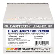 Slider-Produktbild zu CLEARTEST� Adenovirus / RSV / Influenza A + B, Kombitest  (10 Teste)