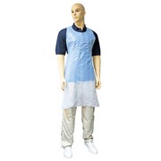 Auf diesem Bild sehen Sie das Slider-Produktbild zu Einmalschrzen aus PE Damen 125 cm wei