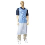 Auf diesem Bild sehen Sie das Slider-Produktbild zu Einmalschrzen aus PE Herren 140 cm wei