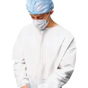 Foliodress S white Einweg-Schutzkittel 