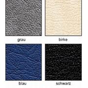 Halbrundrolle Kunstleder BLAU