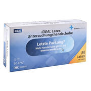 Slider-Produktbild zu IDEAL Latex-Untersuchungshandschuhe Gr. L (100 St�ck)