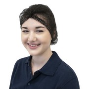 Auf diesem Bild sehen Sie das Kategoriebild zu NITRAS Klipphaube, Vliesstoff schwarz, Beutel  100 Stck