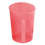 Slider-Produktbild zu Schnabelbecher Unterteil ROT transluzent