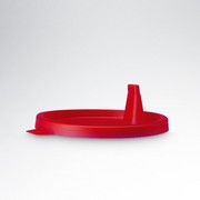 Slider-Produktbild zu Schnappdeckel rot mit Ausgu
