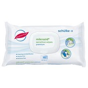 Slider-Produktbild zu Schlke mikrozid sensitive wipes premium 