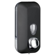 Auf diesem Bild sehen Sie das Slider-Produktbild zu Seifenspender mit Soft-Touch Oberflche schwarz 