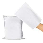 Auf diesem Bild sehen Sie das Kategoriebild zu servocare Einweg Waschhandschuh aus Molton naturfarben