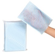 Auf diesem Bild sehen Sie das Kategoriebild zu servocare Einweg Waschhandschuh blau-weiss