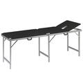 AGA Koffermassagebank KF/C-72 Bezug SCHWARZ  