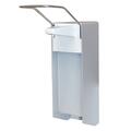 Armhebelspender 1000 ml, Aluminium, wei,