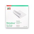 Metalline Drain-Kompresse 6 x 7 cm