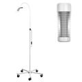 Luxamed LED Untersuchungsleuchte WEISS mit Handgriff 
