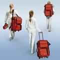 Notfallrucksack TROLLEY - leer  Material: Complan